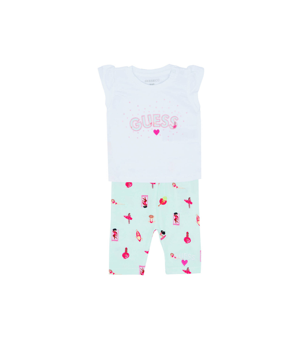 Комплект Guess - белый(A4GG06 K6YW3)