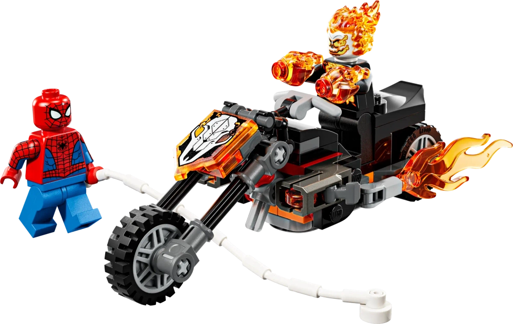 Конструктор LEGO Marvel 76335 Spider-Man vs. Ghost Rider Motorcycle