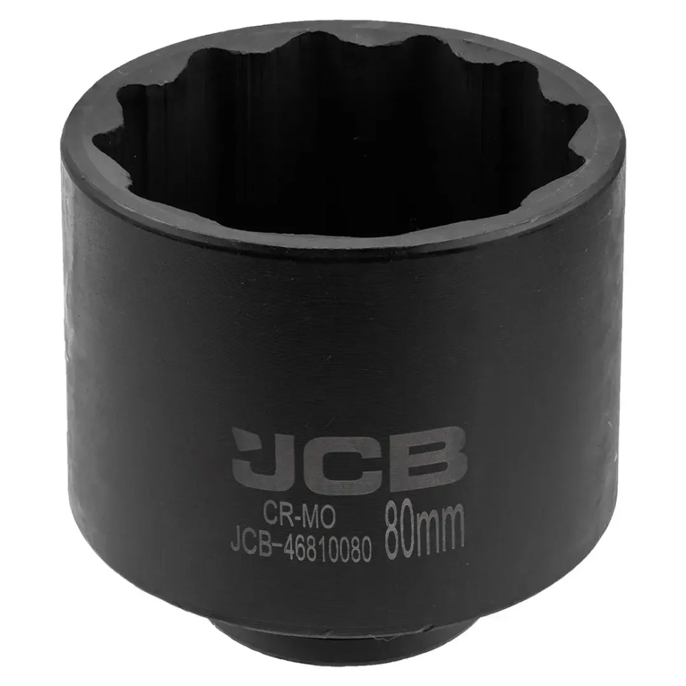 Головка ударная глубокая 3/4'', 80мм (12гр.) JCB JCB-46810080