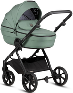 Детская коляска Tutis Uno 6 Plus Essential collection 4 в 1 с автокреслом Elo Lux EduSky Black и базой 1602130 Dark Ivy