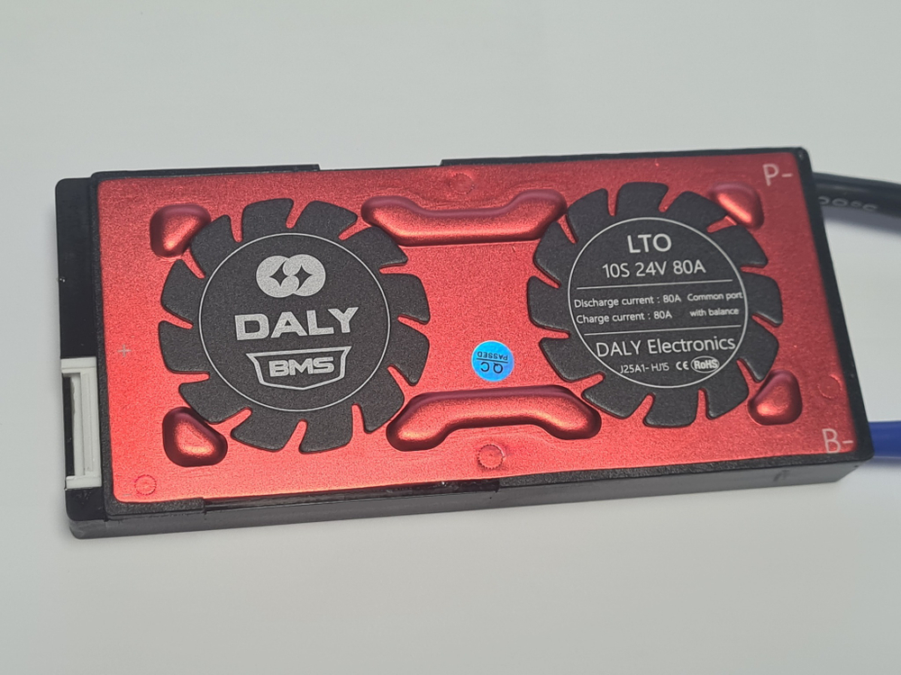 Плата контроля BMS LTO 10S 24V 80A