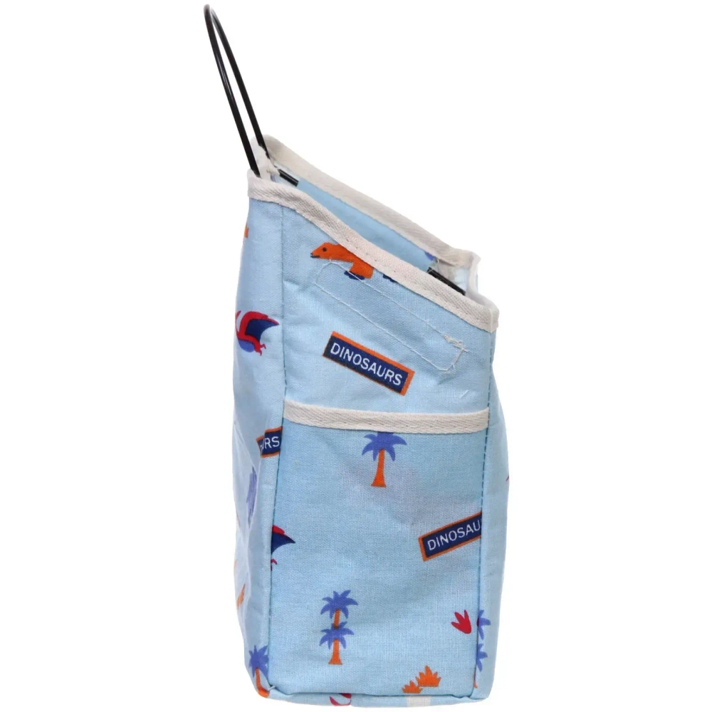 Карман настенный подвесной «ФРАТТИ БУМ», принт динозаврики, 33*23*11см (лейбл Селфи)