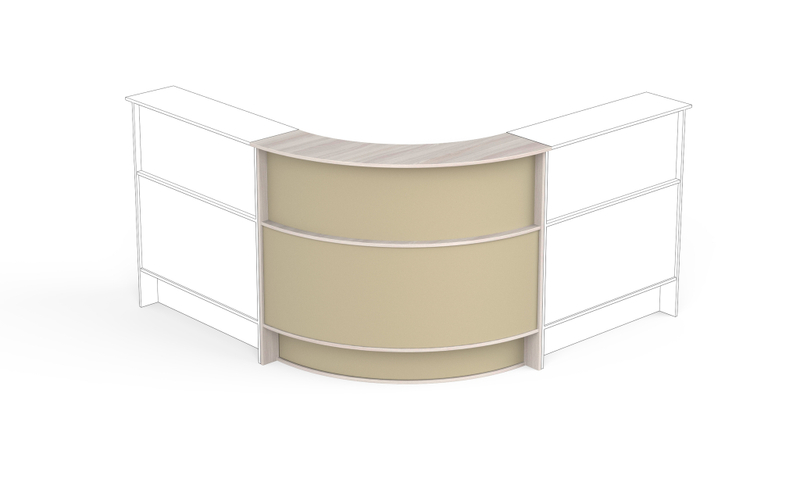 Стойка администратора угловая СтА-01-01