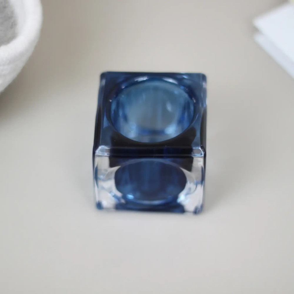 Подсвечник «ICE» 5*5 см, Синий