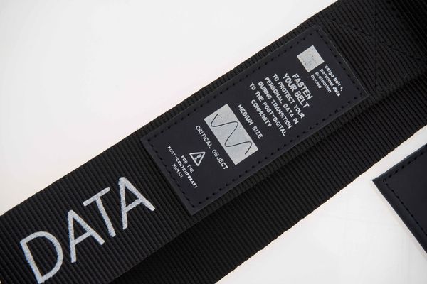 Ремень Futureisnown Post-digital Transfer Черный - фото 3