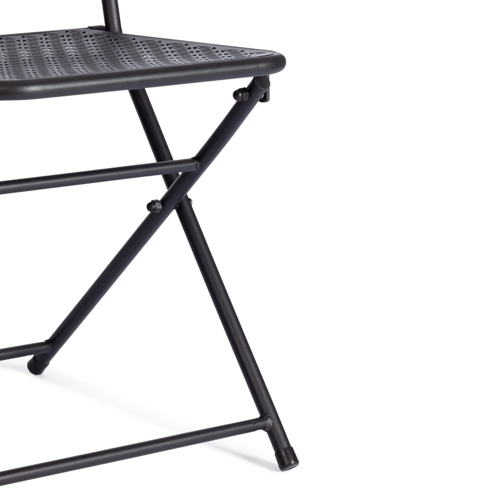 Стул Secret De Maison Villa стальной сплав, 44х42х83см, черный (Комплект из 2 шт.)