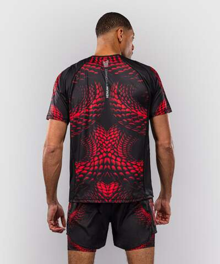 Футболка спортивная Venum Matupa Black/Red/Silver