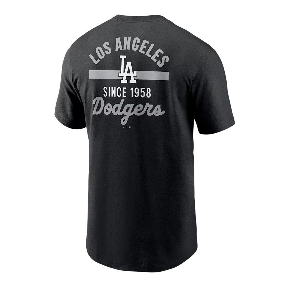Баскетбольная джерси Nike MLB Los Angeles Dodgers 2-Hit Black Jersey