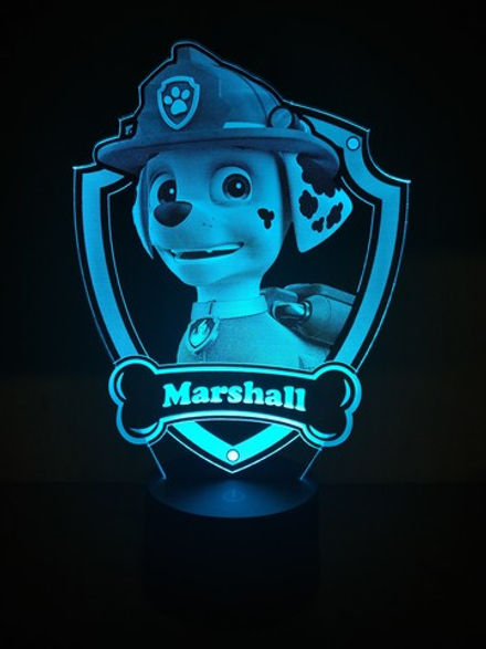 Ночник "Щенячий патруль Маршал (Marshall)"