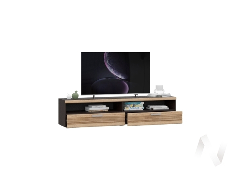 Тумба ТВ ТБ-004 Гостиная Асти (венге/дуб сонома)