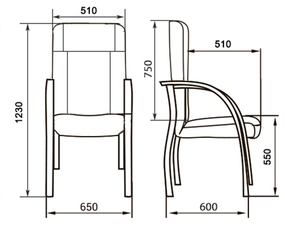 Кресло для руководителя NAPOLI AD