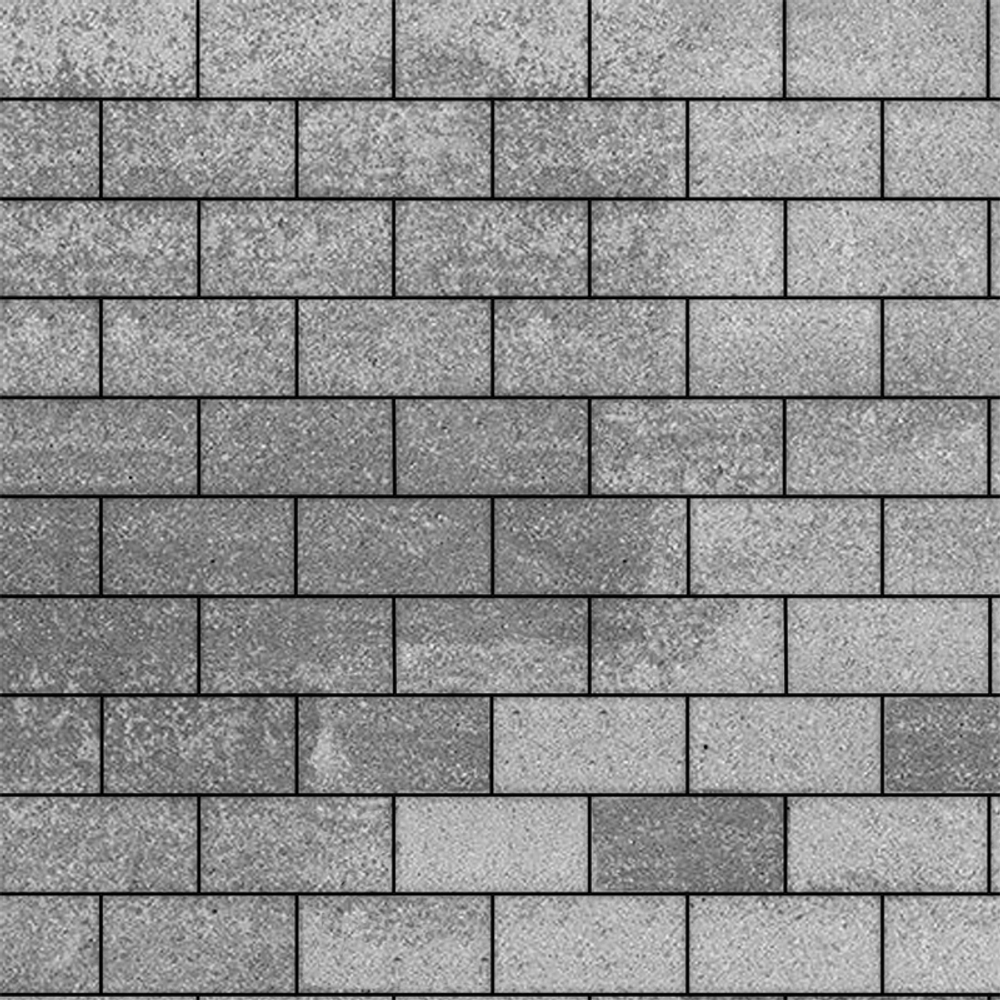 Тротуарная плитка ПРЯМОУГОЛЬНИК 200x100 мм Искусственный камень Шунгит