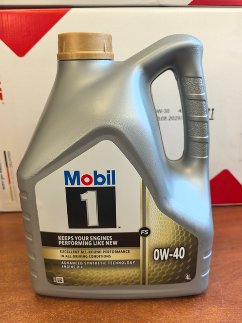 Масло моторное, Mobil 1™ FS 0W-40 Advanced Fully Synthetic Engine Oil, 4 л