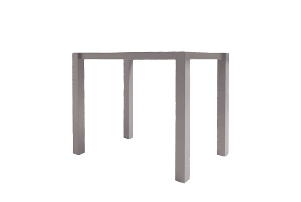 Подстолье №32, прямоугольное, 100х60х75см, хром, п.т. 5х5см