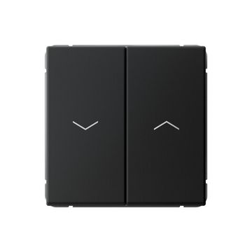 Выключатель для жалюзи 2-кл. ArtGallery 2х (сх. 4) 10А механизм карбон SE GAL001019