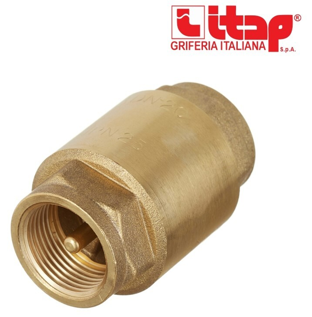 Обратный клапан металл 1/2"  ИТАП  (100/10шт)