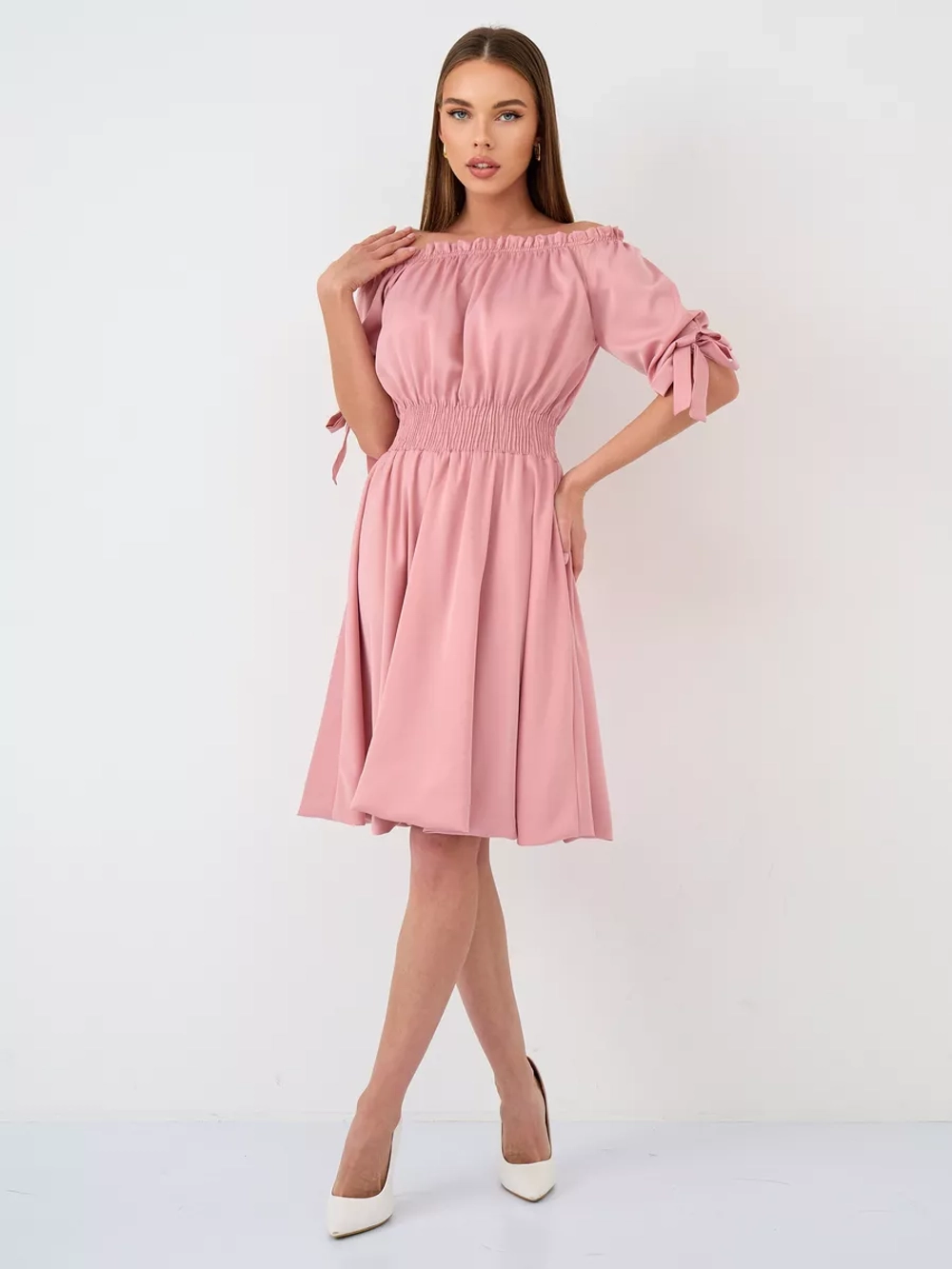 Платье повседневное нарядное