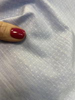 Ткань сорочечная 90% хлопок 10% шелк (Италия) ш- 150см цена за 1,5 м