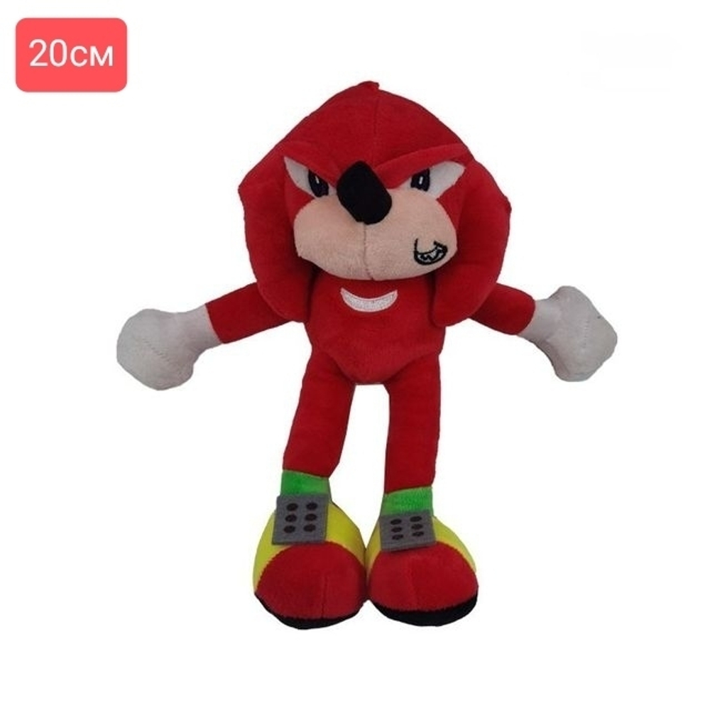 Мягкая игрушка "Соник - Наклз / Sonic Knuckles" 6 видов в ассортименте 20/ 27/ 45см