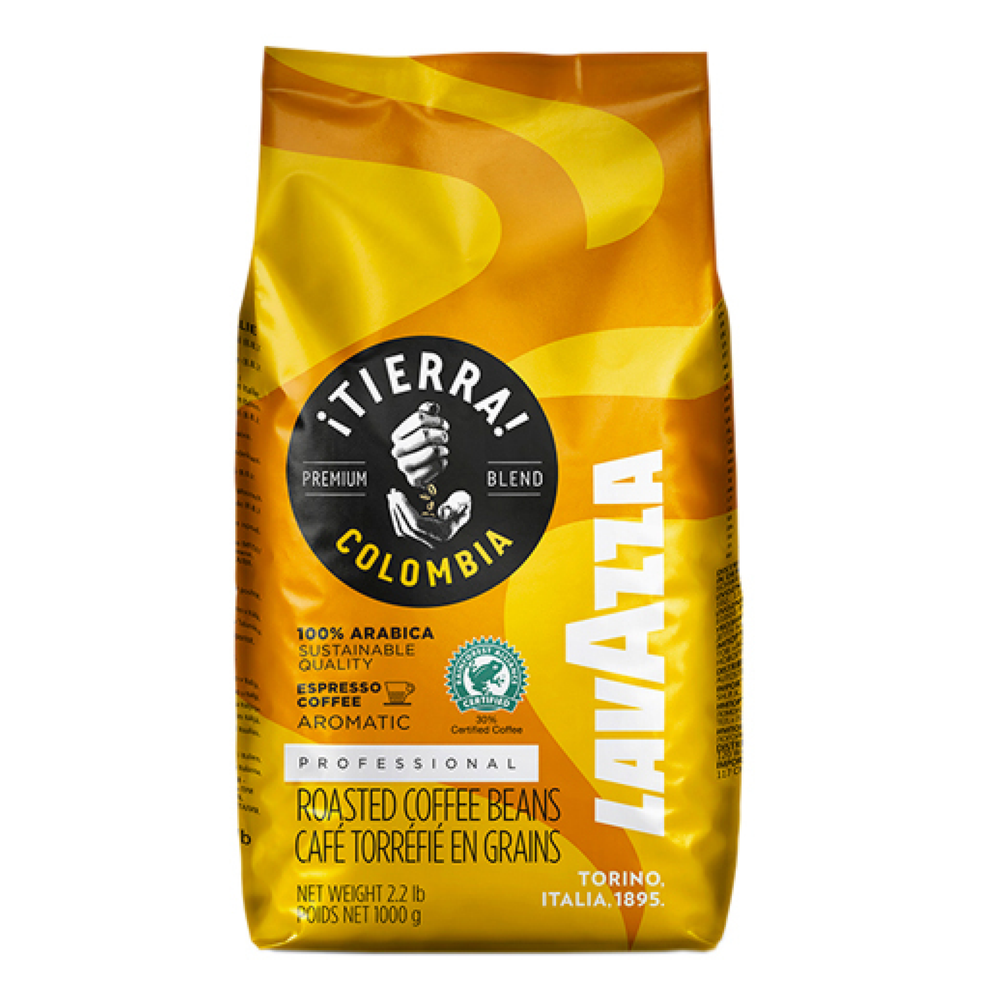 Кофе в зернах Lavazza Tierra Colombia, 1 кг