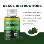 Nobi Nutrition, Жиросжигающие жевательные таблетки с зеленым чаем, 60 жевательных таблеток на основе пектина
