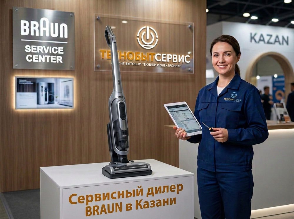 Ремонт пылесоса Braun в Казани