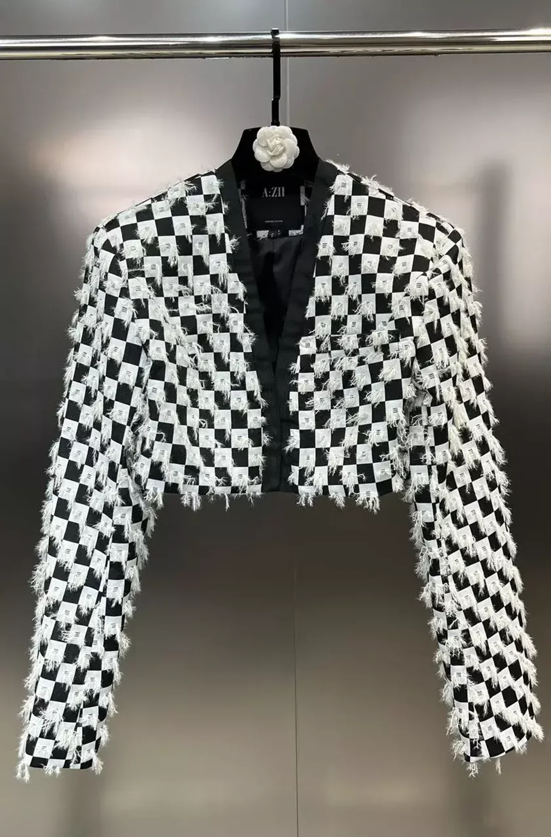 Jaket checkerboard new arrivals