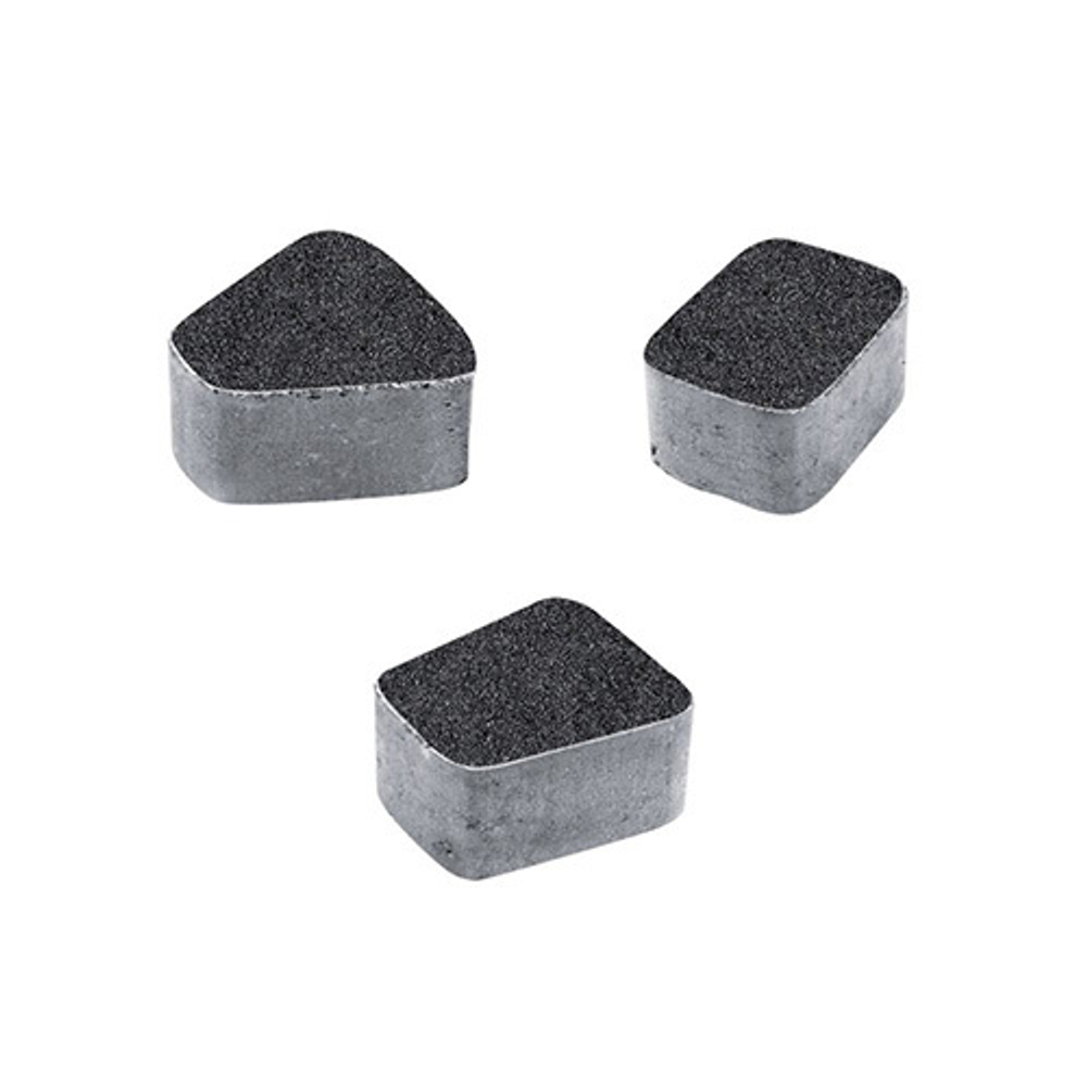 Тротуарная плитка КЛАССИКО (круг) - Стоунмикс Черный, комплект из 3 видов плит