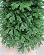 Елка с гирляндой встроенной «Королева леса» (Литая хвоя) 120 см / 1,2 м