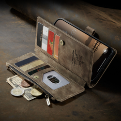 Многофункциональный чехол-кошелек CaseMe 3 in 1 Matte Wallet для iPhone 17 Pro Max