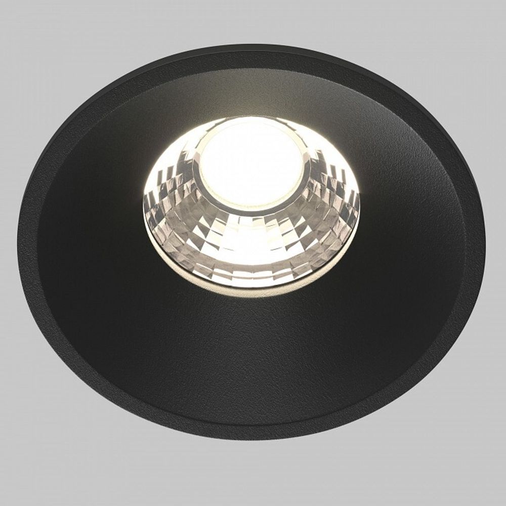 Встраиваемый светильник Maytoni Round DL058-7W4K-B