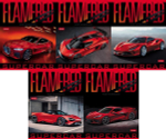 Тетрадь А5ф 48л линия на скобе, ассорти "REDsupercar" (Хатбер)