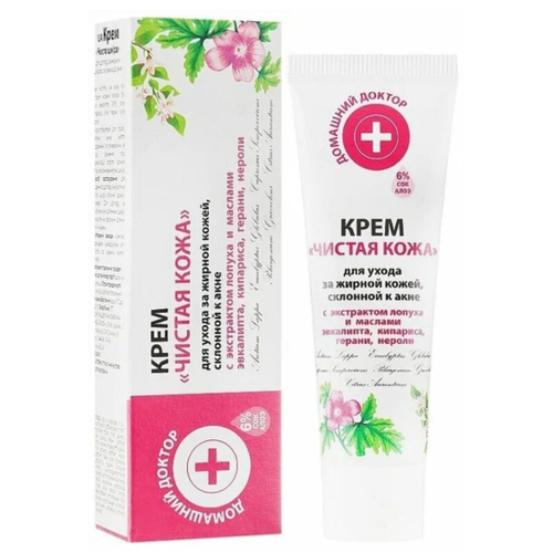 ДОМ ДОКТОР Крем д/лица 30мл Чистая Кожа (29281)