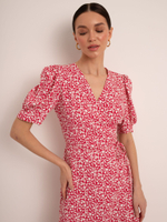 Платье "Ева" (46 / Красный / Вискоза 100%)