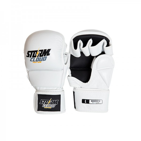 Перчатки для ММА StormCloud Hurricane 2.0 белые