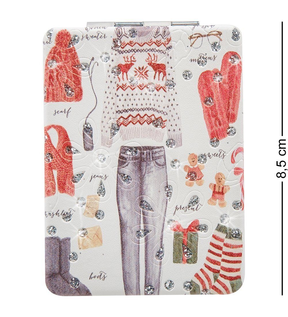 WW-101/5 Зеркало прямоугольное со стразами «Стильная штучка»