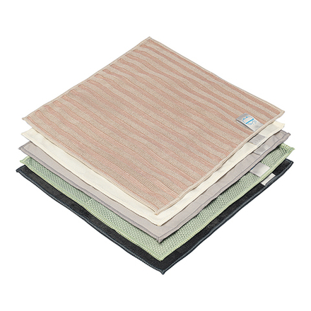 Набор салфеток для комплексной уборки из микрофибры cozy clean, 5 шт.