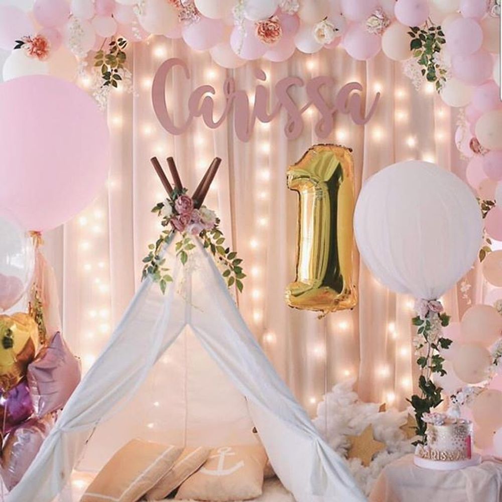 Шар (40"/102 см) Цифра, 1, Золото, в упаковке