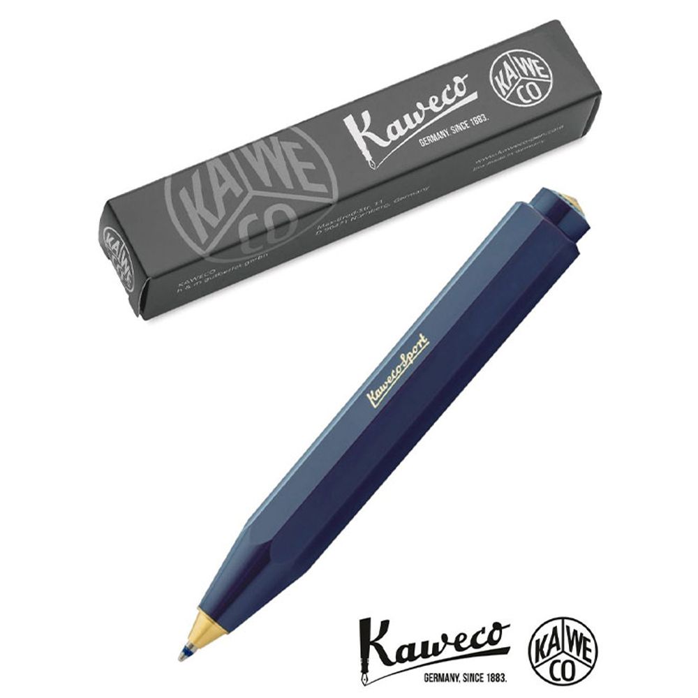 Ручка шариковая Kaweco Classic Sport 1.0мм синий морской (10001743) 2