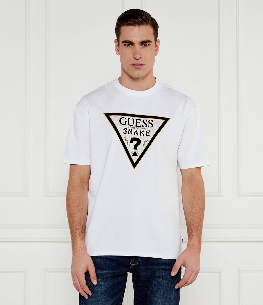 Футболка SNAKE GUESS - белый(M5RI91 KAC30)