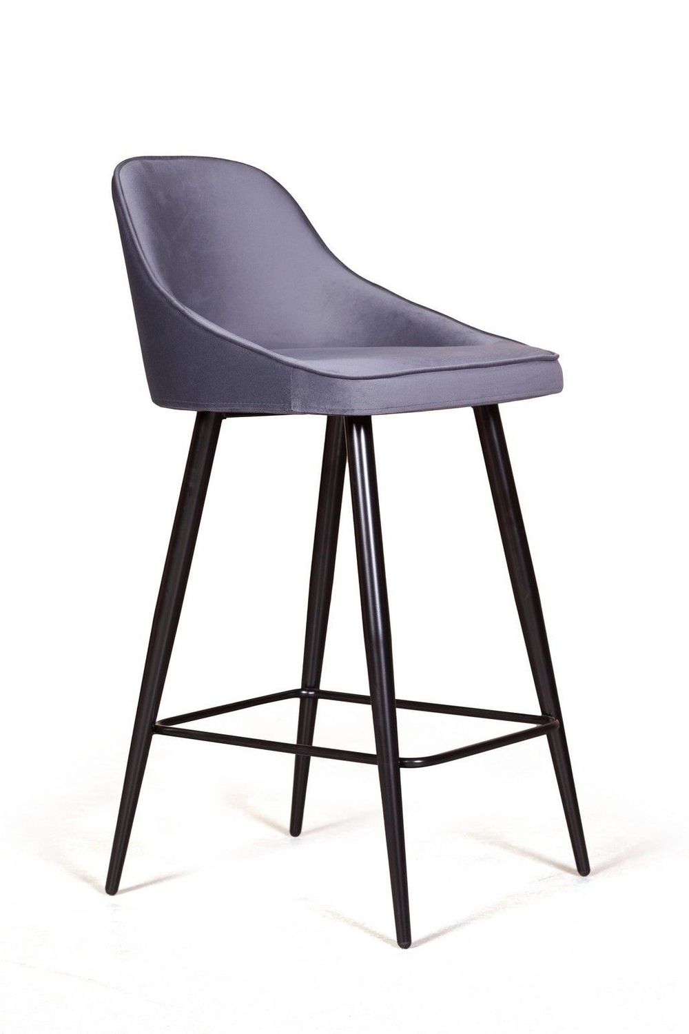 Стул полубарный Neo, бархат 3