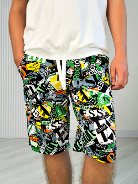 Шорты для мальчика подростковые "Слова"