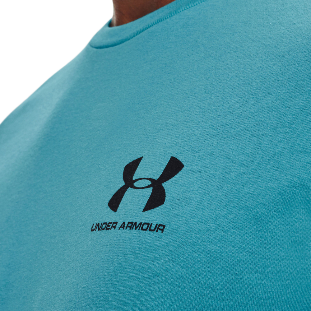 Мужское теннисное поло Under Armour Sportstyle Graphic T-Shirt Men - Turquoise