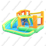 Батут для дачи "Солнечный" 5,3*3,9*2,7 м