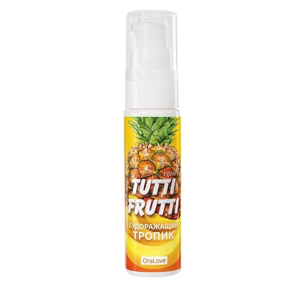 Tutti-Frutti Будоражащий тропик - съедобная смазка