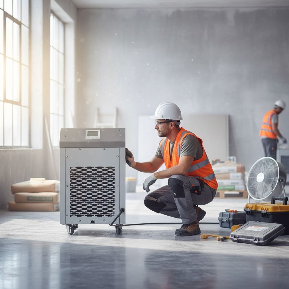 Осушитель воздуха Neoclima FDM03H профессиональный - [до 76 л. за сутки / для S≈200 м²]