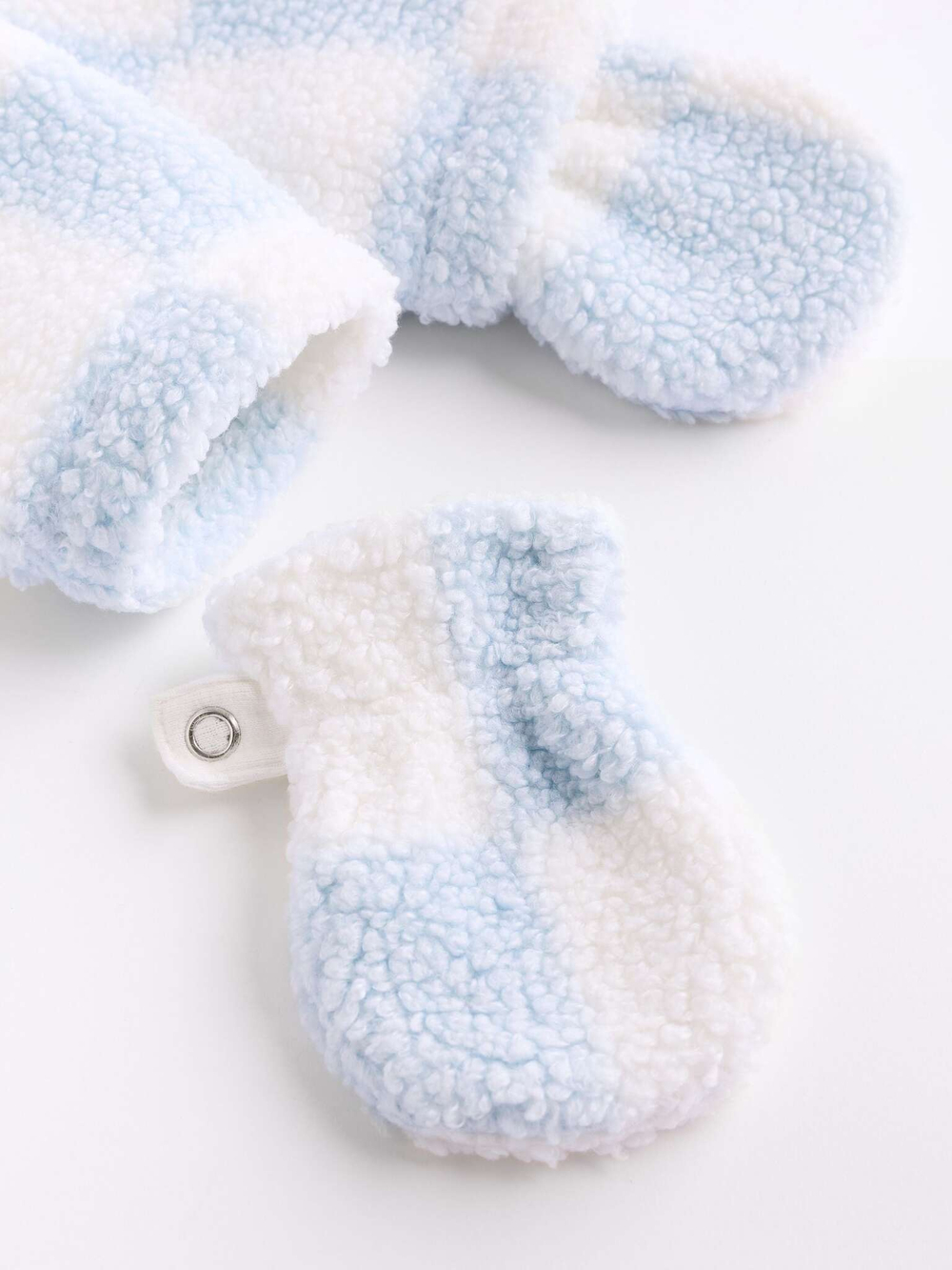 Комбинезон флисовый для малышей Next 286-894, Синий, Белый