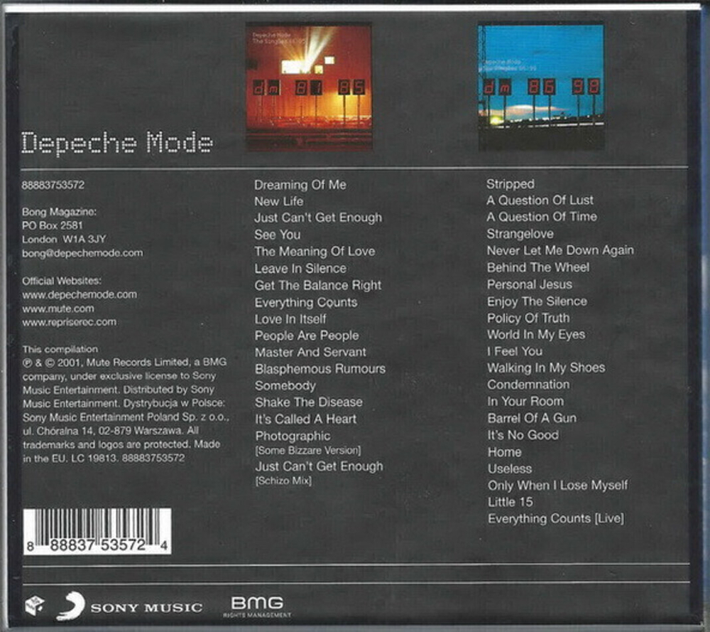 Depeche Mode / The Singles 81-98 (3CD)
