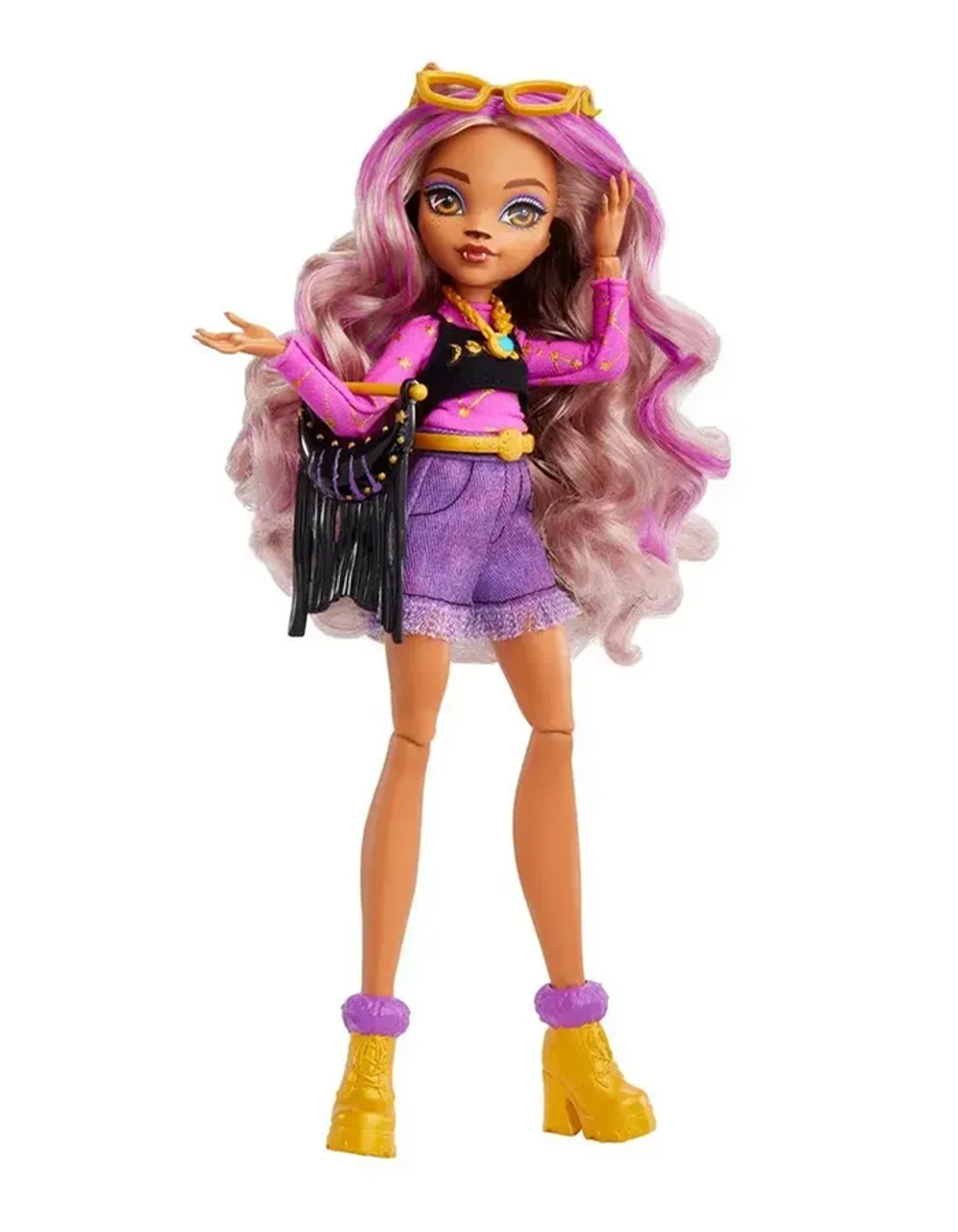 Кукла Monster High «Day Out Clawdeen Wolf» HKY72 — прогулочная кукла