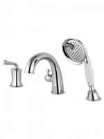 Смеситель на борт ванны WONZON & WOGHAND STEAM, Хром (WW-88659008-CR)